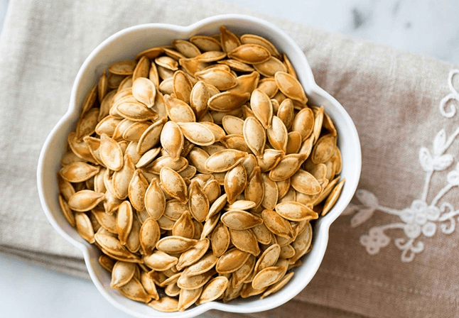 Graines de citrouille pour la santé et la force des hommes