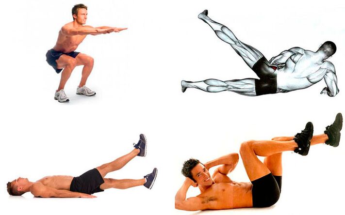 exercices pour le traitement de la prostatite